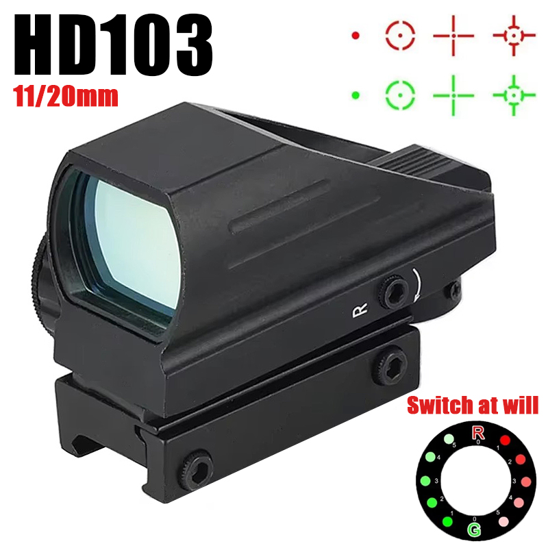 Outdoor Hunting Range - Tactical HD103 Red Green Dot 4