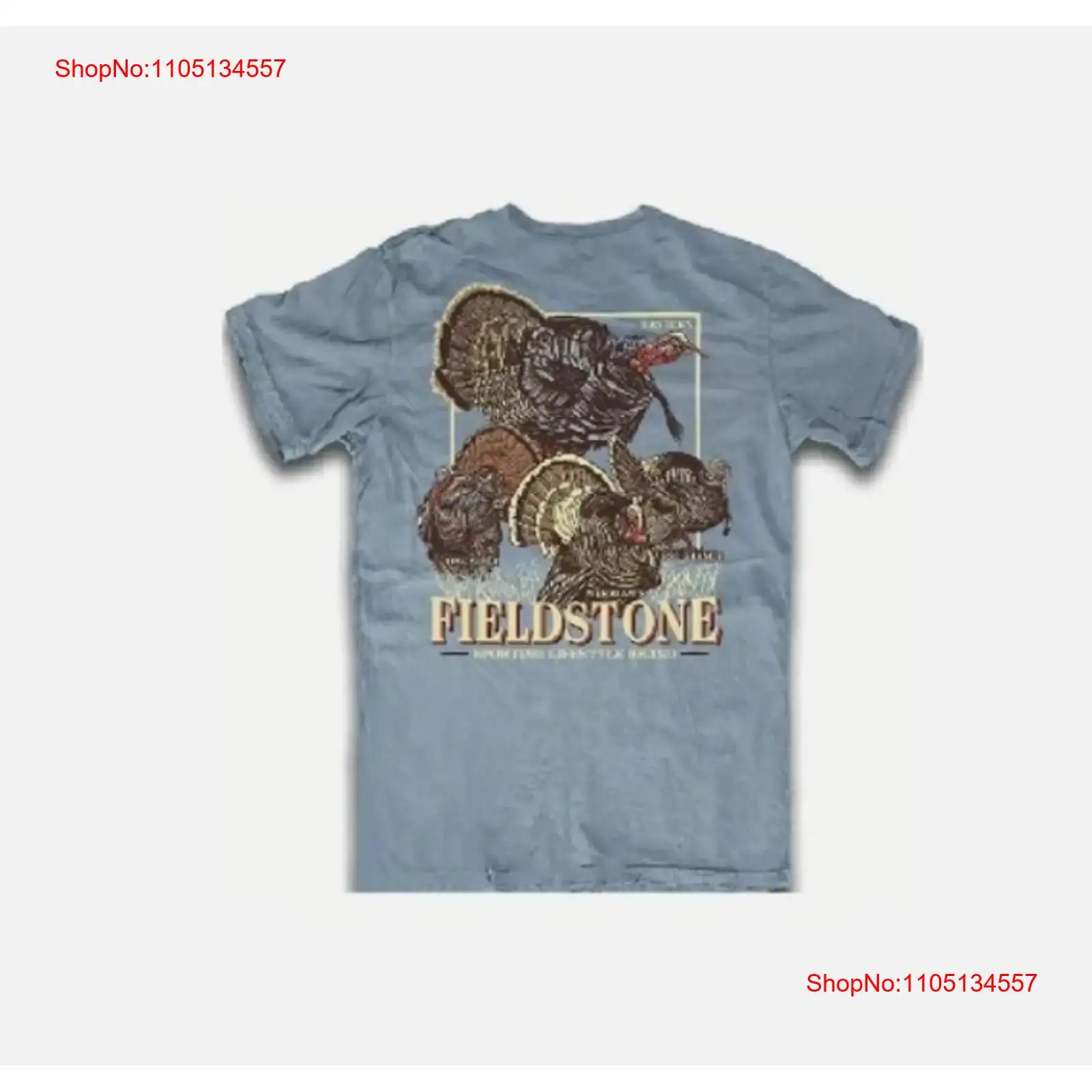 Wildman Hunting & Outdoor Vanderbijlpark - Fieldstone Turkey Hunting T Shirt Grand