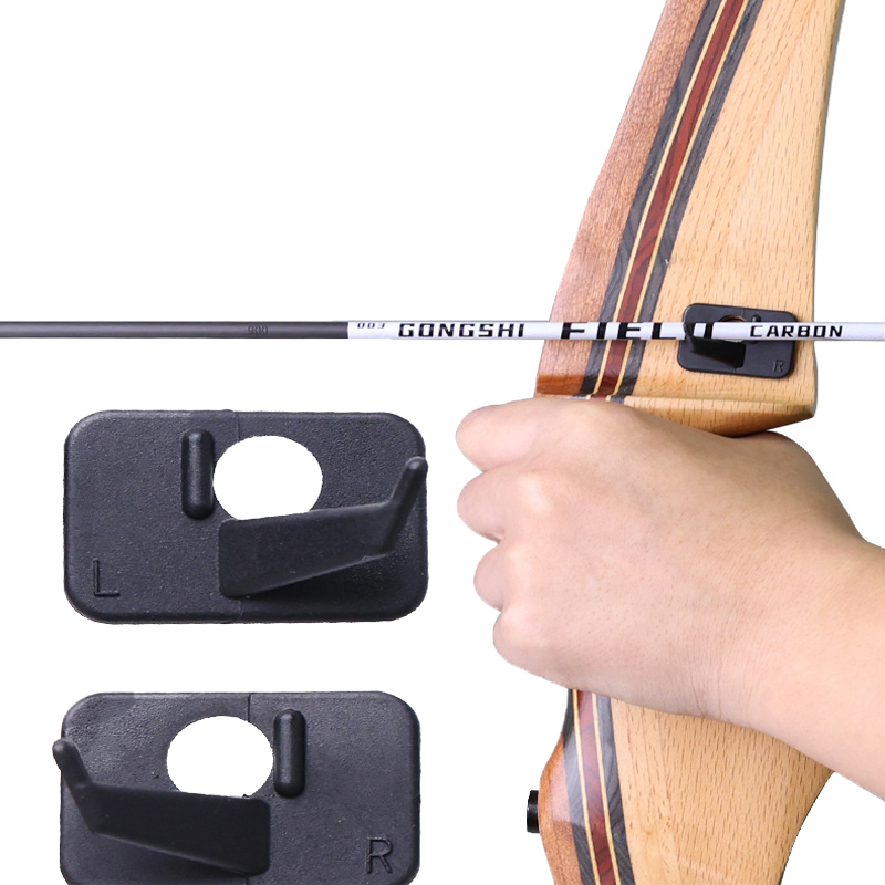 Outdoor Hunting Table - 10pcs Black Plastic Archery Table for
