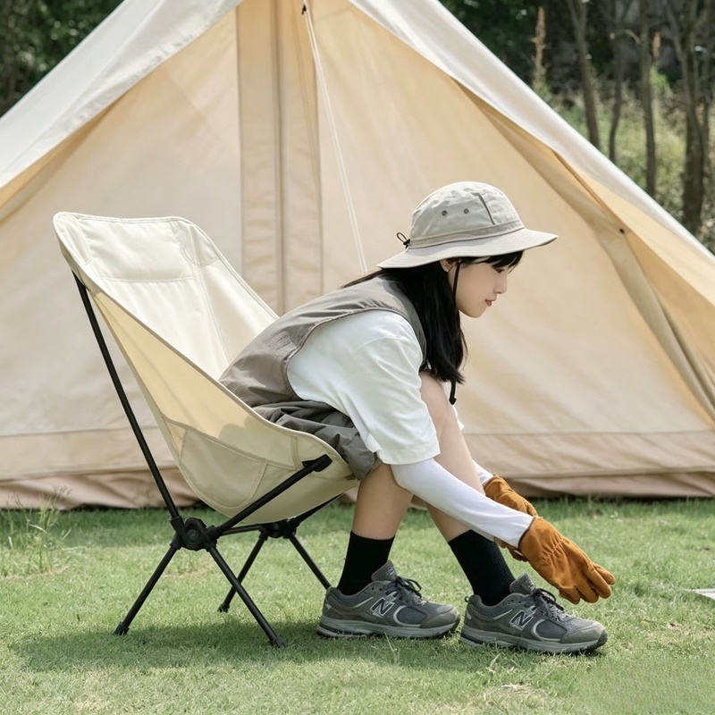 Outdoor Hunting Chair - Portable Lightweight Folding Camping Chair With