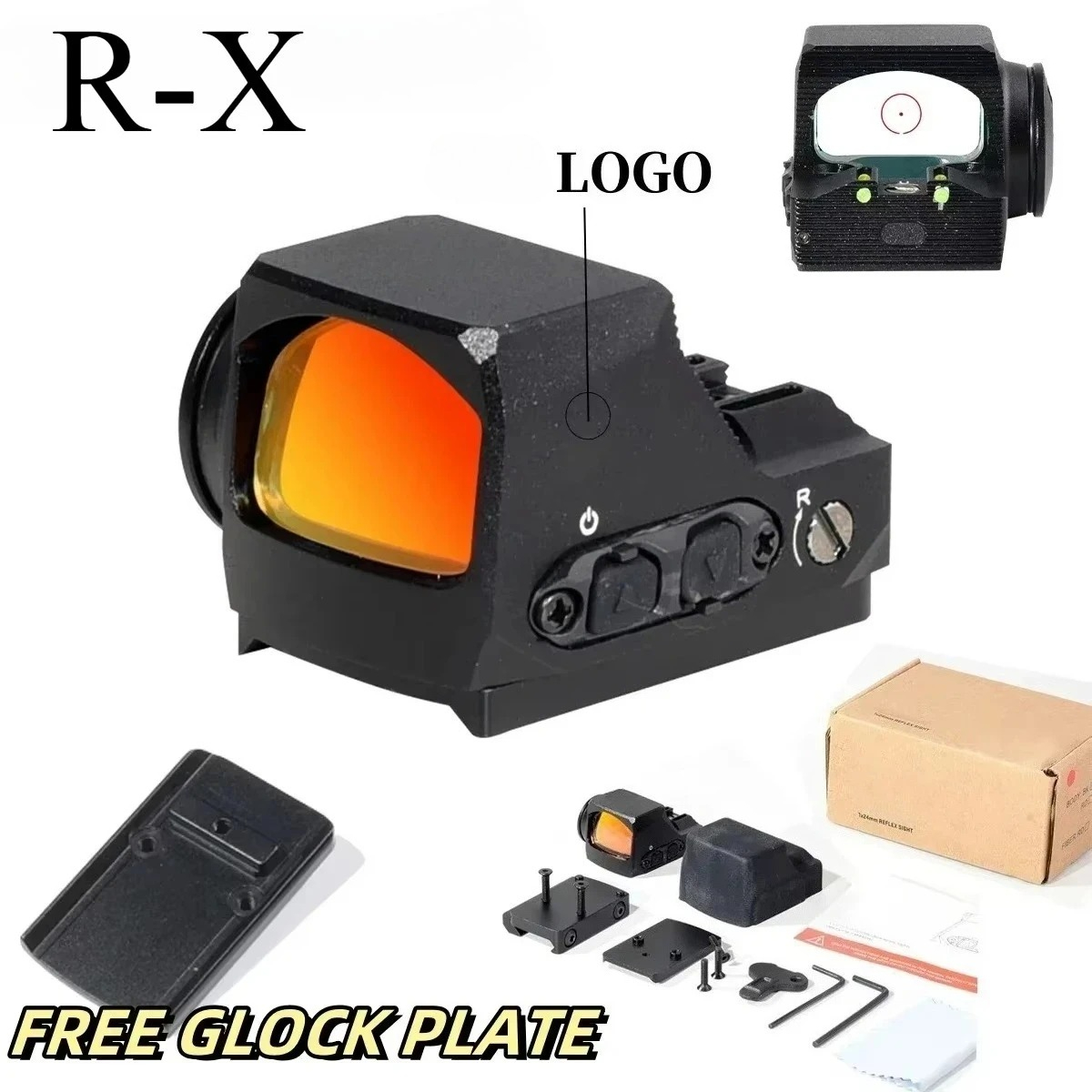 Outdoor Hunting Range - R-X Red Dot Sight 1x24mm RM