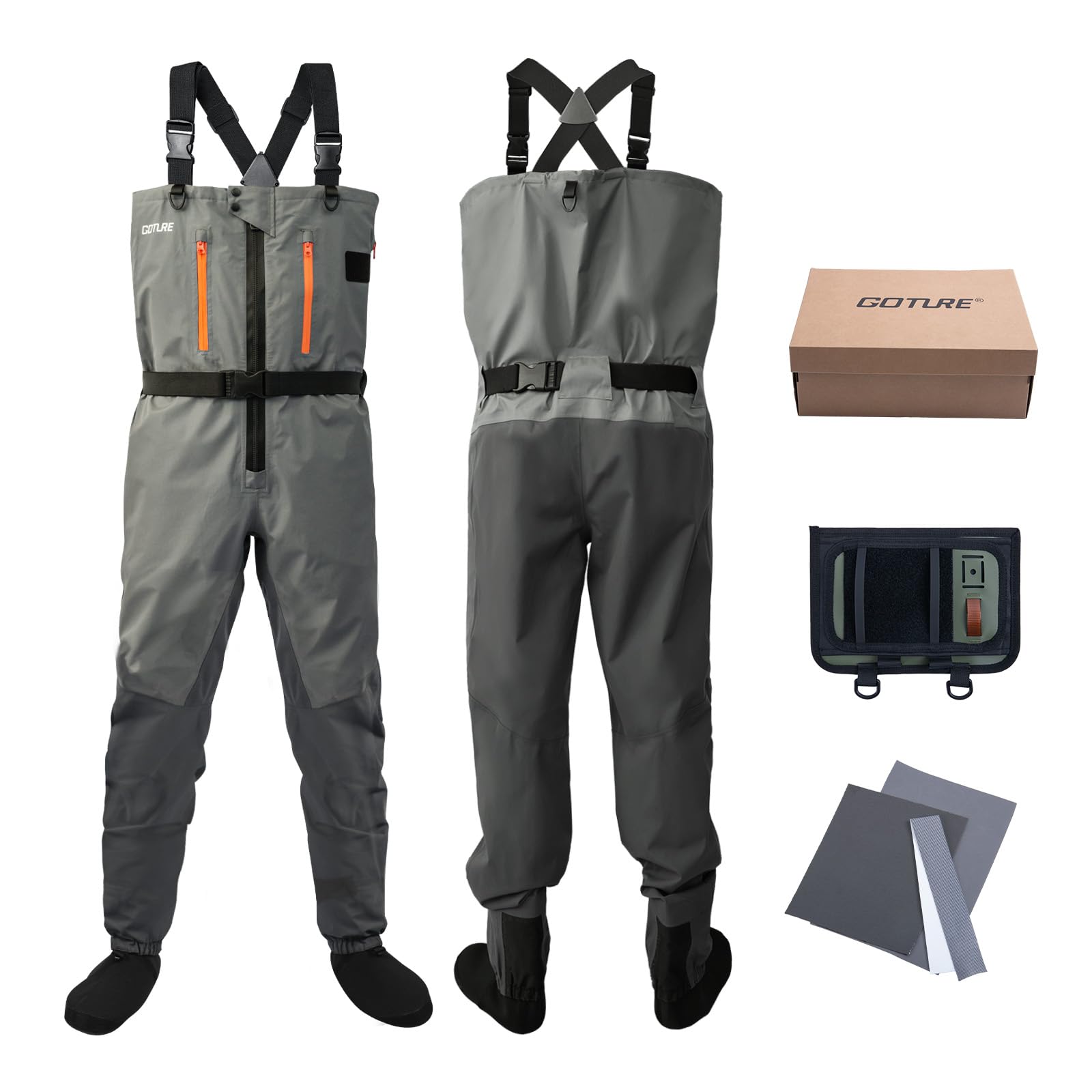 Goture 5-Layer Waterproof Fish - огляд і ціна Fishing Waders Breathable