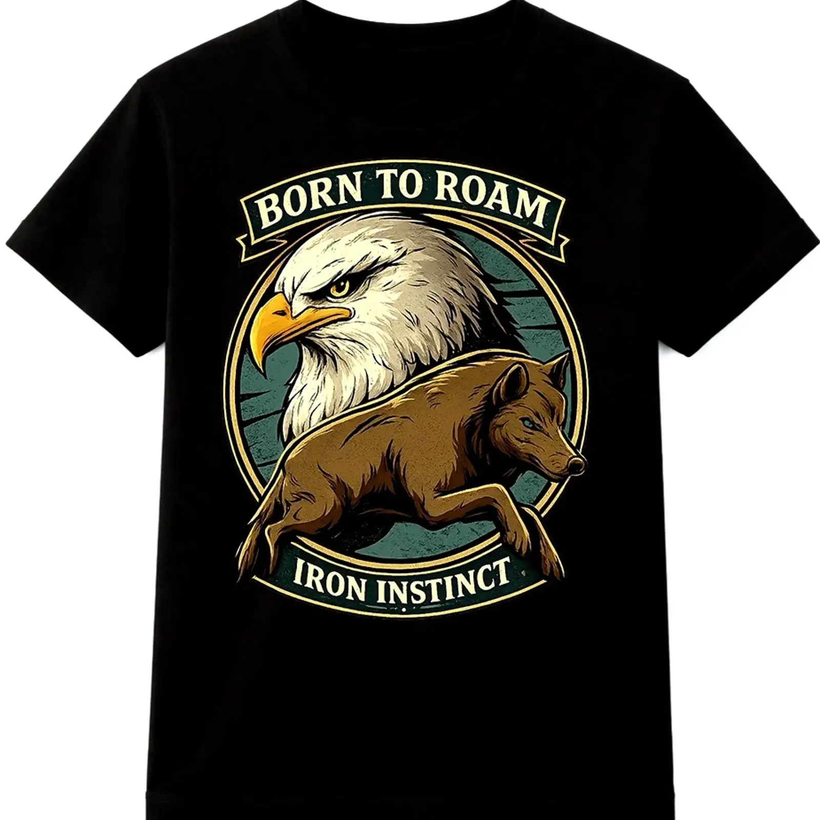 Eagle Wild Boar T Shirt Born t - огляд і ціна Wildman Hunting & Outdoor Vanderbijlpark