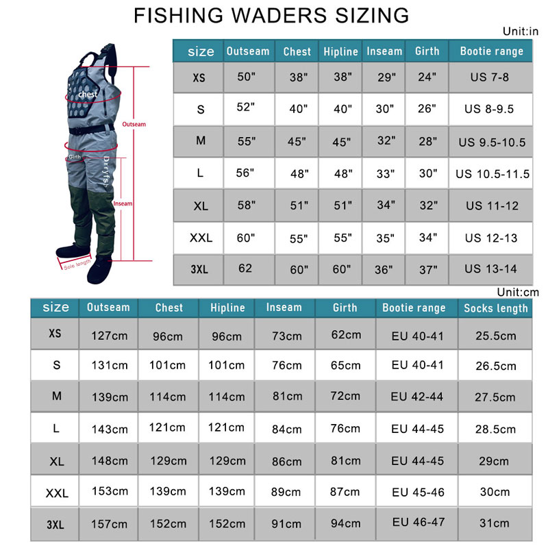 Chest High Waders Stout Fly Fi - огляд і ціна Fishing Waders Breathable