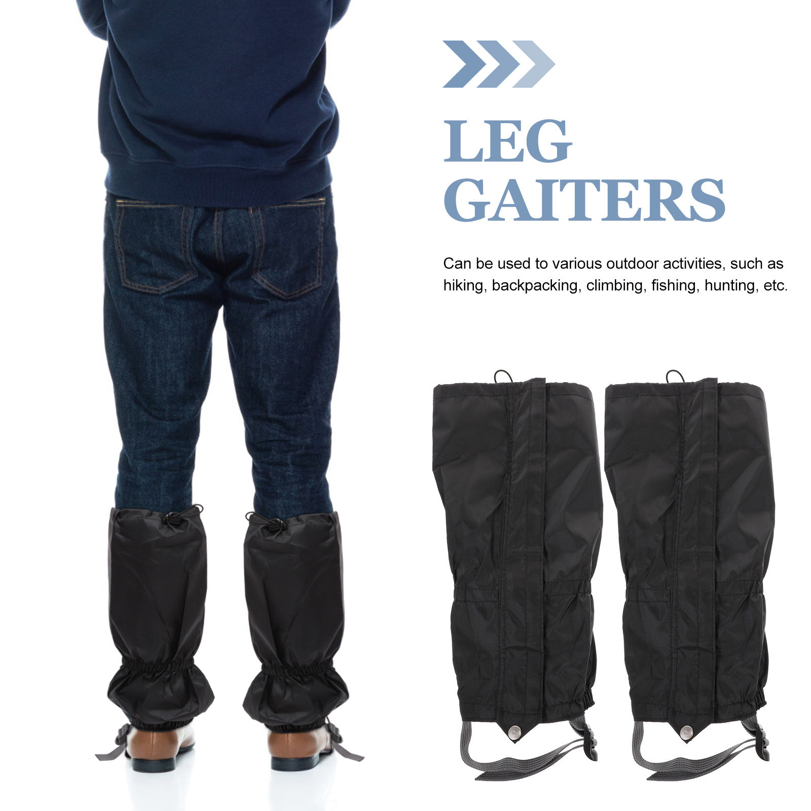 2Pcs Rugged Outdoor Leg Gaiter - огляд і ціна Hunting Outdoor Gear