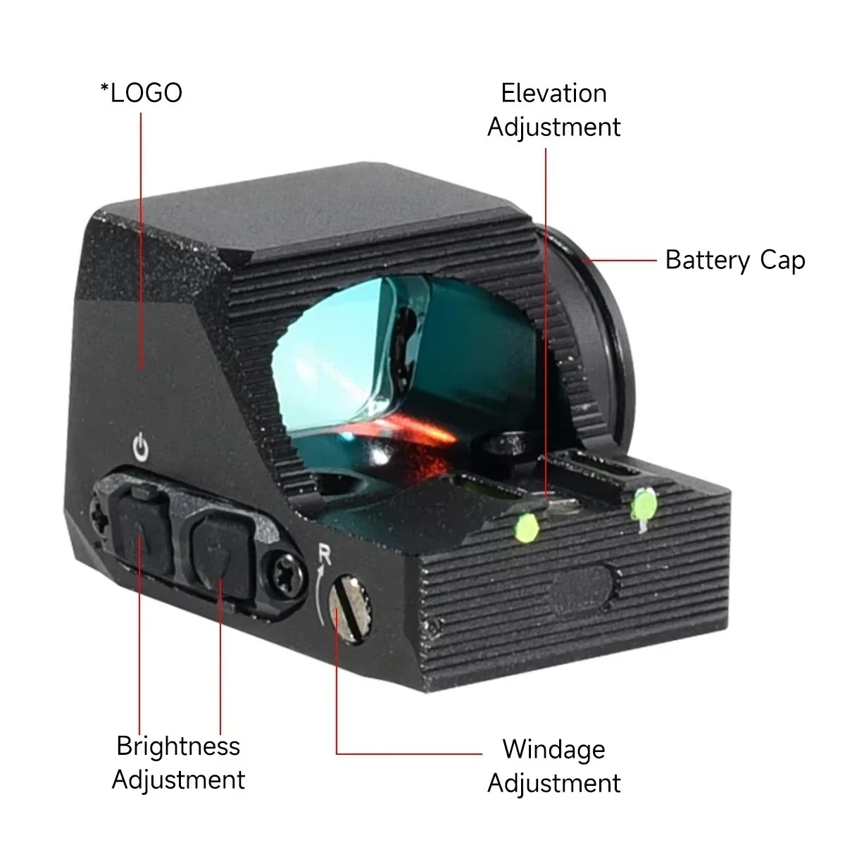 R-X Red Dot Sight 1x24mm RM Fo - огляд і ціна Outdoor Hunting Range