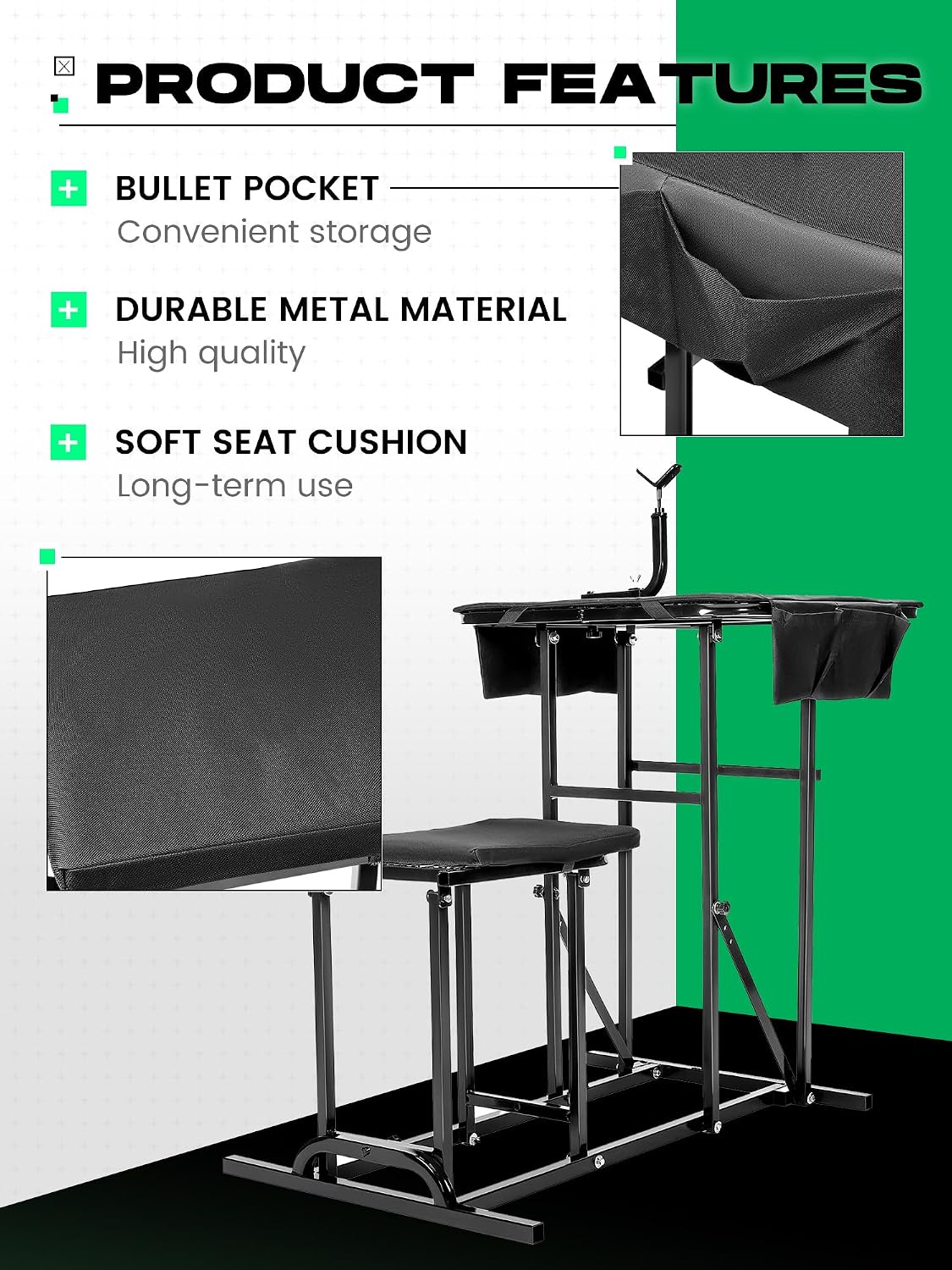 Foldable Shooting Bench With A - огляд і ціна Outdoor Hunting Table