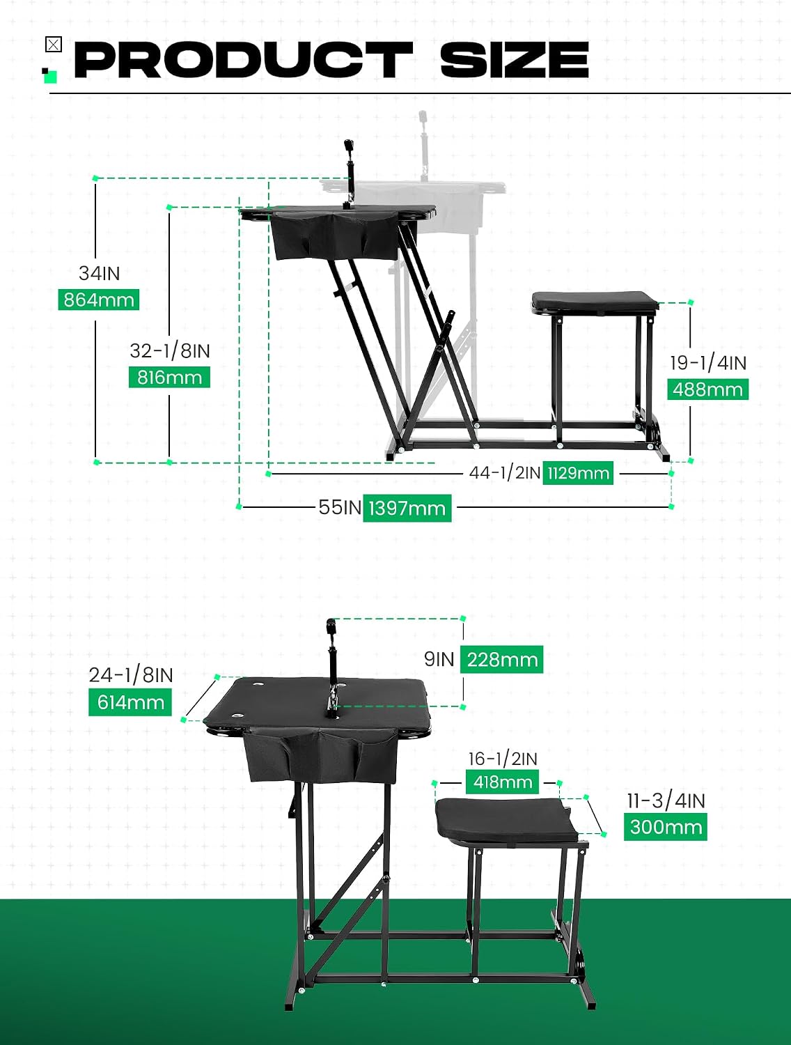 Foldable Shooting Bench With A - огляд і ціна Outdoor Hunting Table