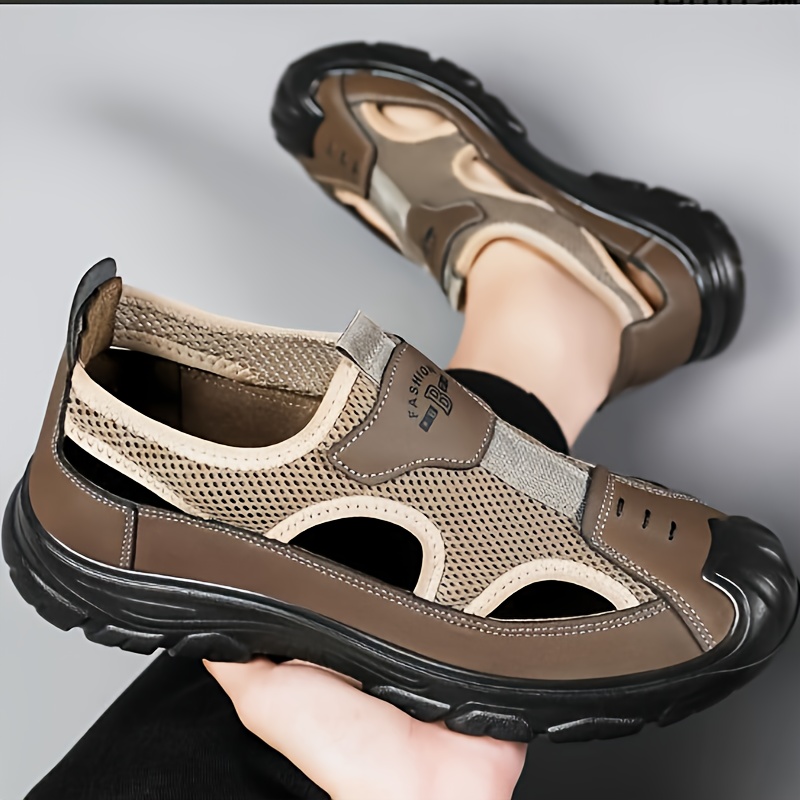 Men Closed Toe Hiking Sandals  - огляд і ціна Fishing Waders Breathable