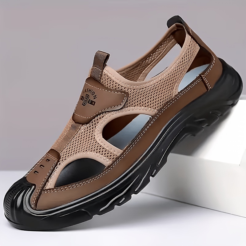 Men Closed Toe Hiking Sandals  - огляд і ціна Fishing Waders Breathable