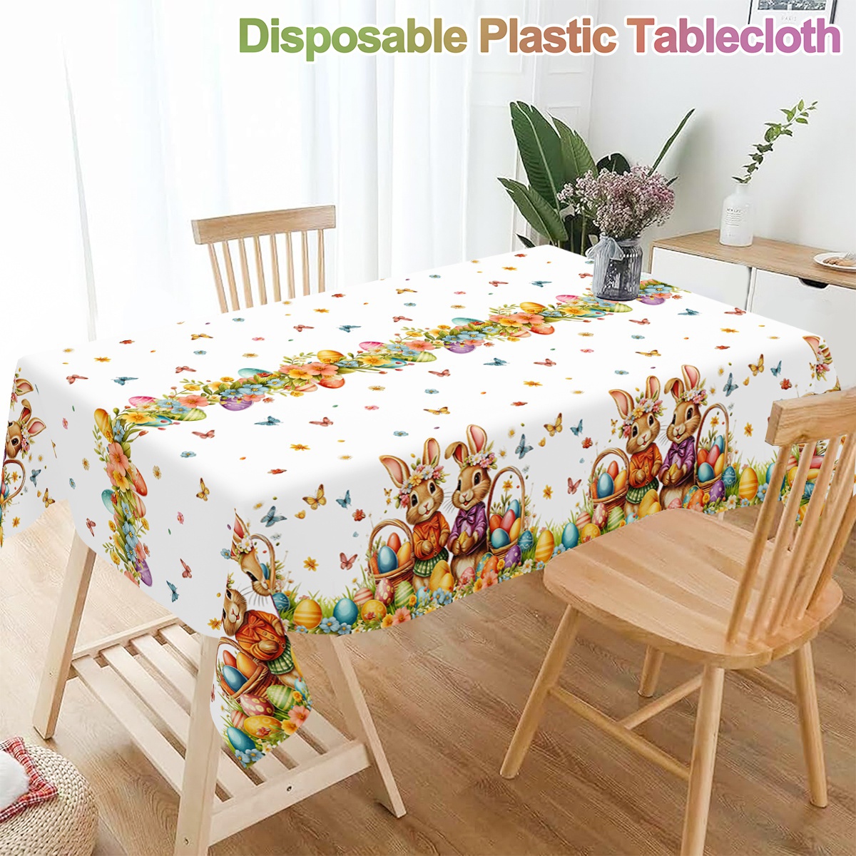 130*220cm Easter Cute Bunny Ta - огляд і ціна Outdoor Hunting Table