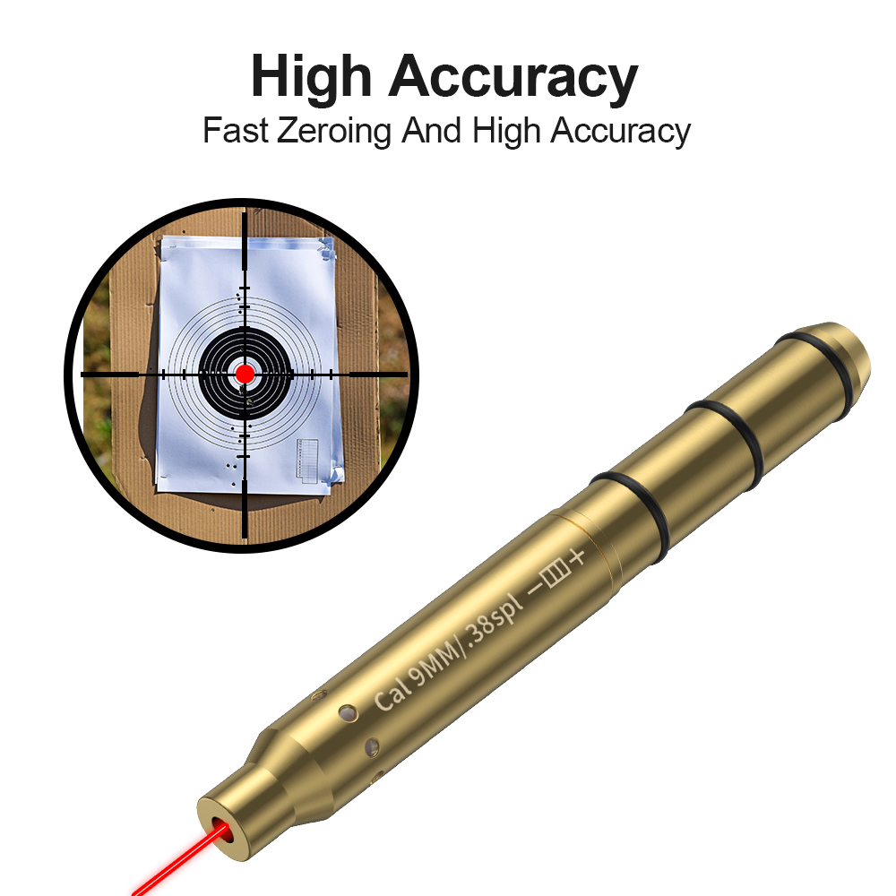 9MM/38SPL Red Laser Boresighte - огляд і ціна Outdoor Hunting Range