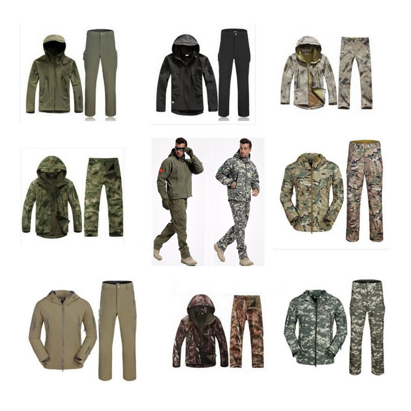 Shark Skin Soft Shell Tactical - огляд і ціна Camouflage Hunting Jacket